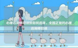心理咨詢師培訓(xùn)班如何選擇，全國(guó)正規(guī)的心理咨詢師培訓(xùn)
