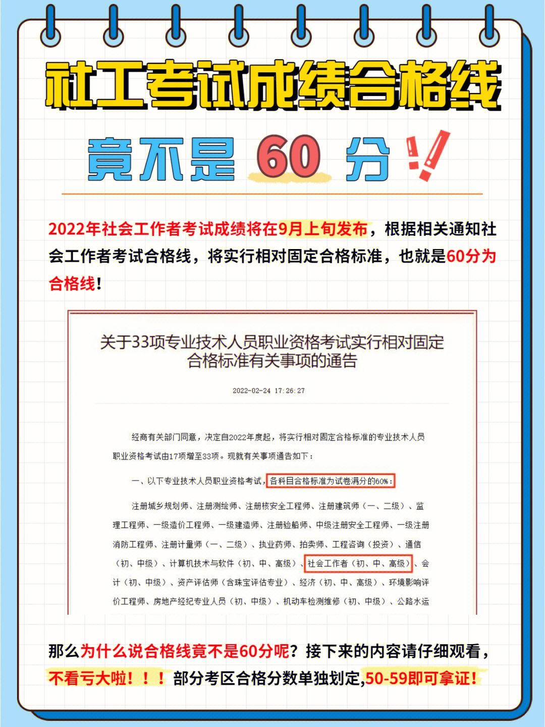 社工考試59.5為什么算合格(想去社區(qū)工作在哪報(bào)名)-圖1