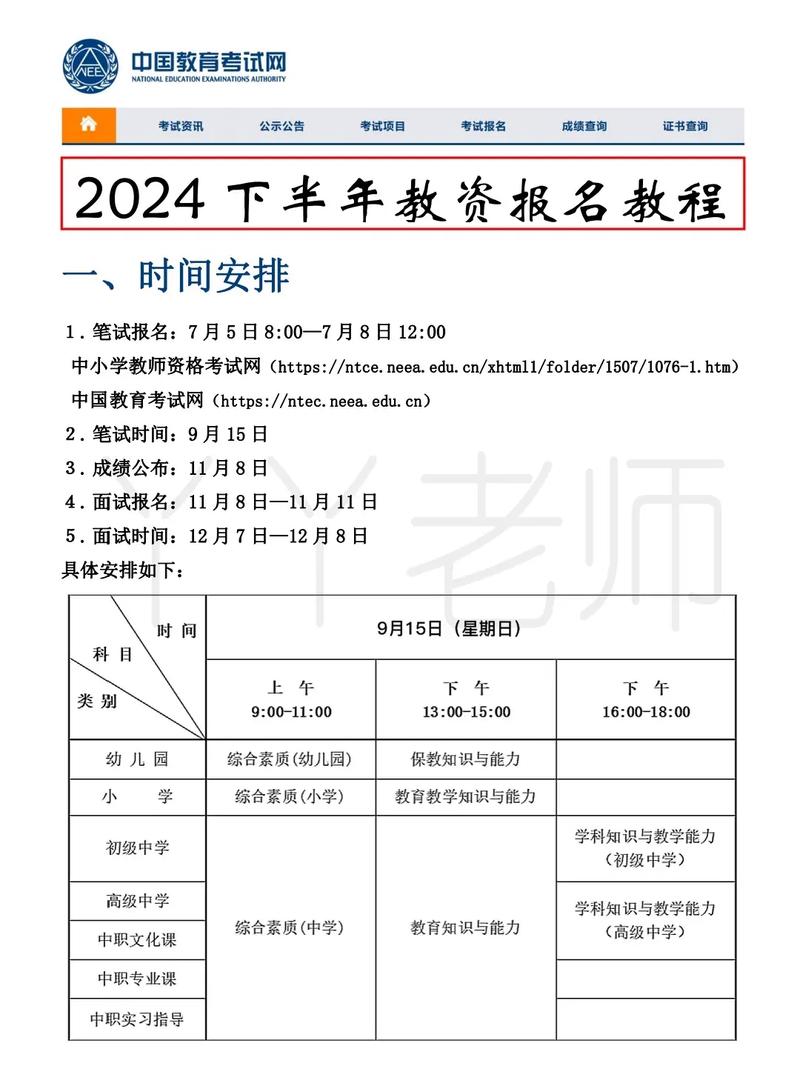 2024下半年教資報名時間-圖1