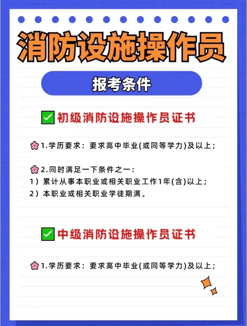 消防證報(bào)考條件-圖1