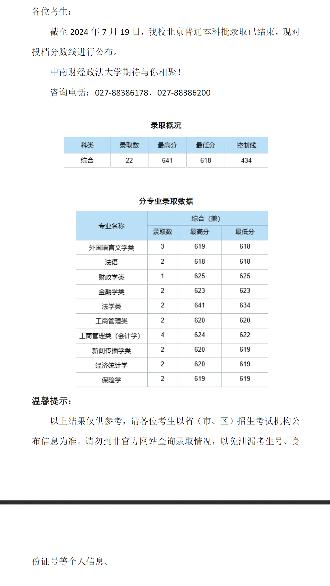中南政法大學錄取分數(shù)線是多少？如何準備？-圖1