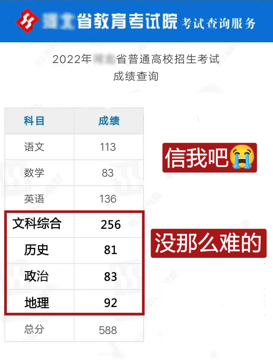如何在查文綜的單科分?jǐn)?shù)？具體步驟是什么？-圖1
