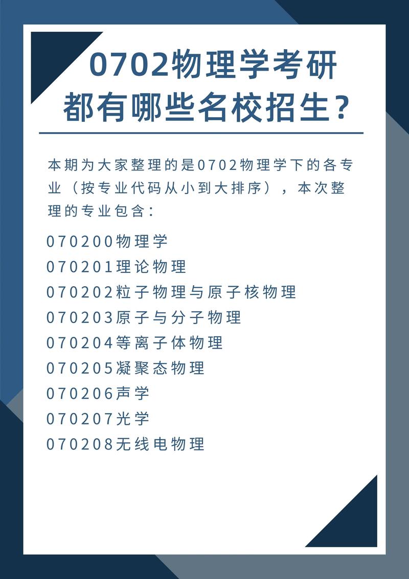 物理學類專業(yè)包括哪些專業(yè)-圖1