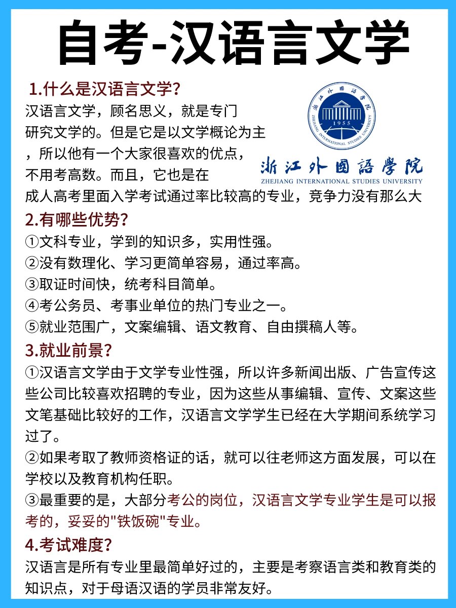 漢語(yǔ)言文學(xué)專(zhuān)業(yè)好考嗎-圖1