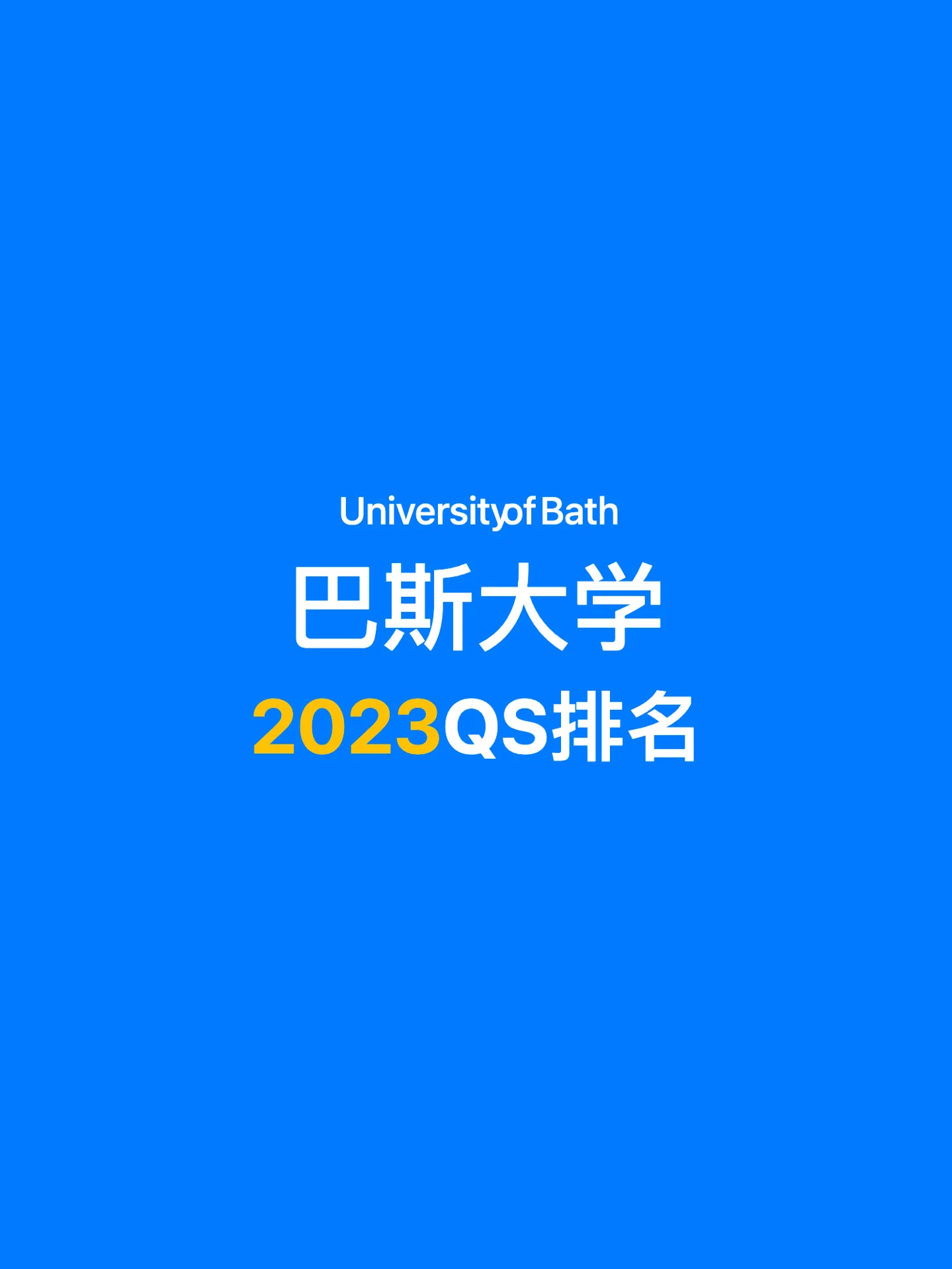 巴斯大學(xué)相當(dāng)于國(guó)內(nèi)什么大學(xué)？含金量高嗎？-圖1