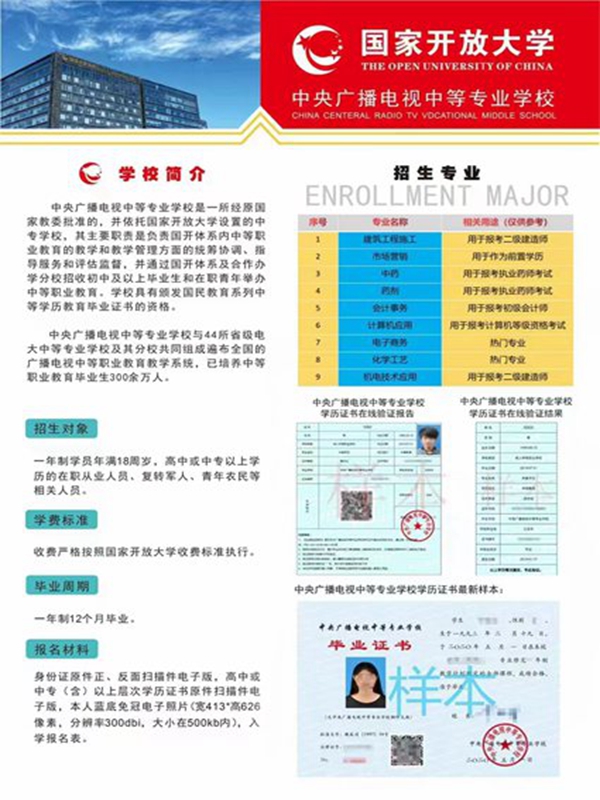 2025年電大中專(zhuān)官方報(bào)名通道/國(guó)家唯一承認(rèn)成人中專(zhuān)-圖1