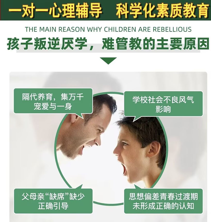 武漢地區(qū)問(wèn)題青少年全封閉式特訓(xùn)營(yíng)(叛逆厭學(xué)網(wǎng)癮管教學(xué)校)-圖3