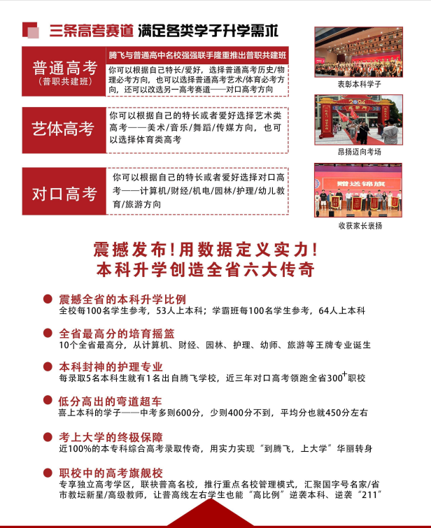 2025年中考300分如何擇校？合肥騰飛學(xué)校高考班升學(xué)指南！——低進高出-圖4