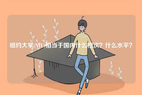 紐約大學(NYU)相當于國內(nèi)什么檔次？什么水平？-圖1
